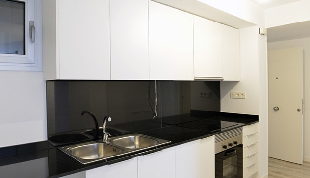 Una cocina recién instalada